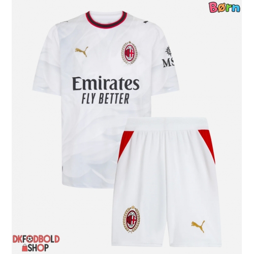 AC Milan Rafael Leao #10 Udebanesæt Børn 2026-27 Kort ærmer (+ korte bukser)